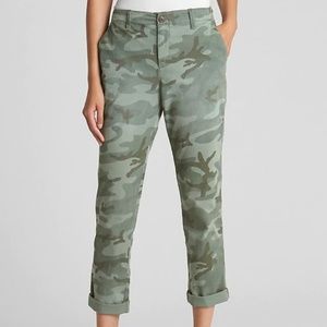 GAP Print Girlfriend Chinos